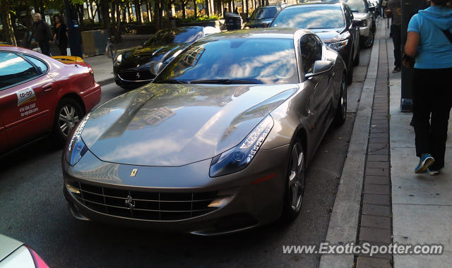 Ferrari FF spotted in Toronto, Ontario, Canada