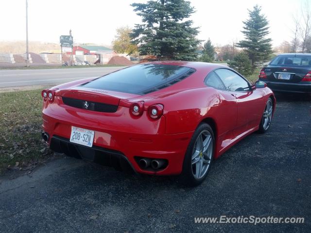 Ferrari F430 spotted in Blue Mounds, Wisconsin