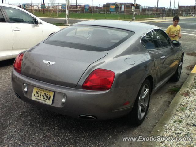 Bentley Continental spotted in Ocean City, New Jersey