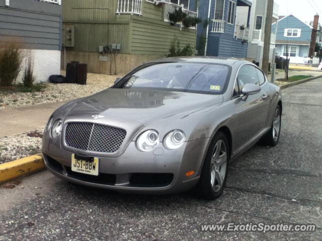 Bentley Continental spotted in Ocean City, New Jersey