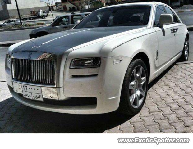 Rolls Royce Ghost spotted in Arbil, Iraq
