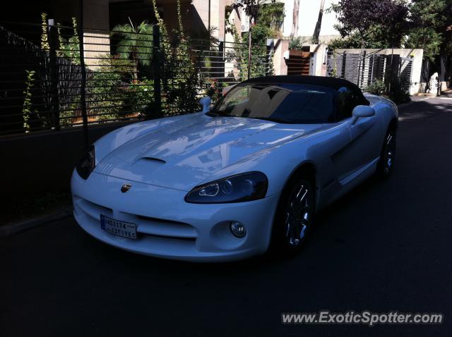 Dodge Viper spotted in Beirut, Lebanon