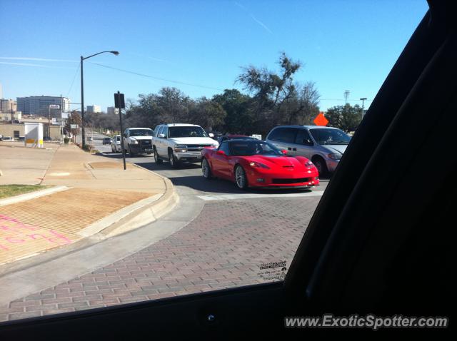 Chevrolet Corvette ZR1 spotted in Fort Worth, Texas