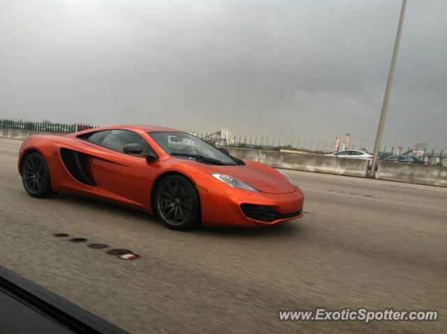 Mclaren MP4-12C spotted in 75N in Boca, Florida