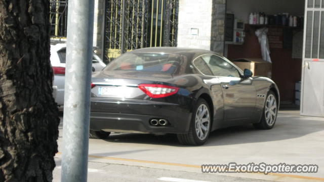 Maserati GranCabrio spotted in Bergamo, Italy