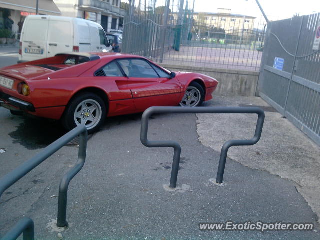 Ferrari 308 spotted in Bergamo, Italy