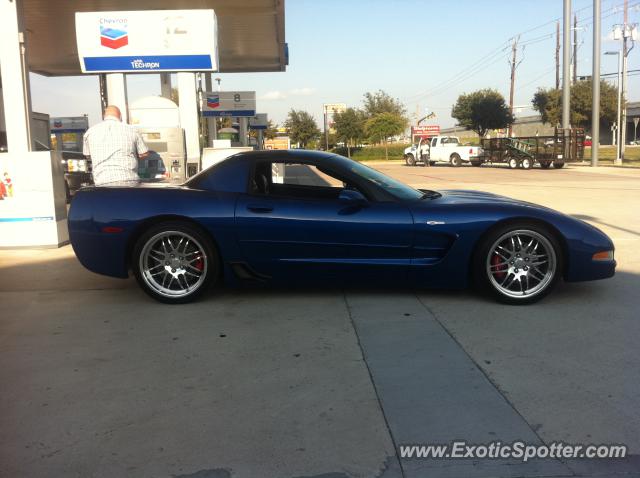 Chevrolet Corvette Z06 spotted in The Colony, Texas