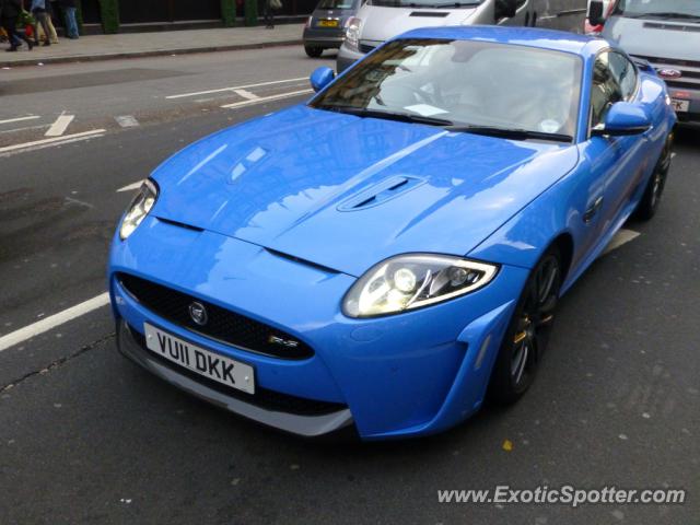 Jaguar XKR-S spotted in London, United Kingdom