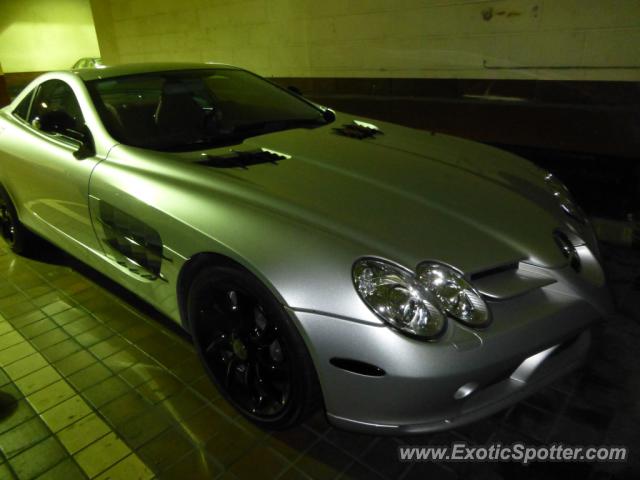 Mercedes SLR spotted in London, United Kingdom