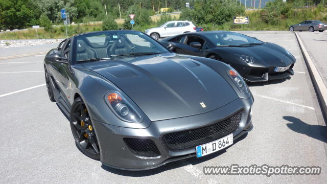 Ferrari 599GTO spotted in ST MORITZ, Switzerland