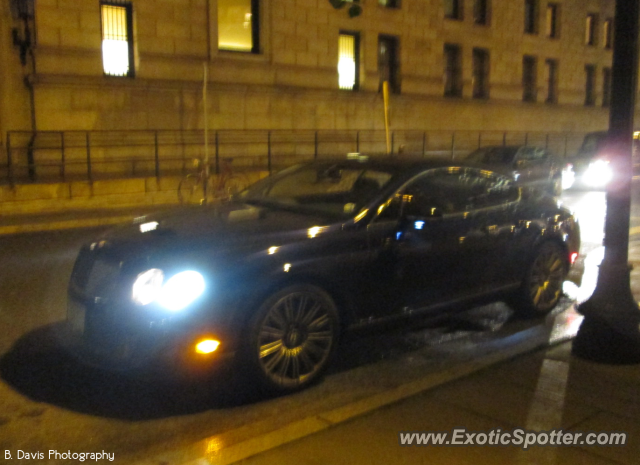 Bentley Continental spotted in Boston, Massachusetts