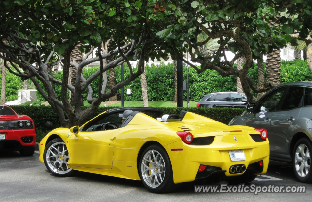 Ferrari 458 Italia spotted in Miami, Florida