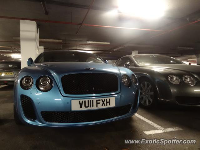 Bentley Continental spotted in London, United Kingdom