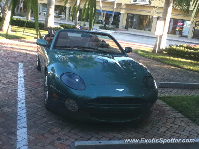 Aston Martin DB7 spotted in Boca Raton, Florida