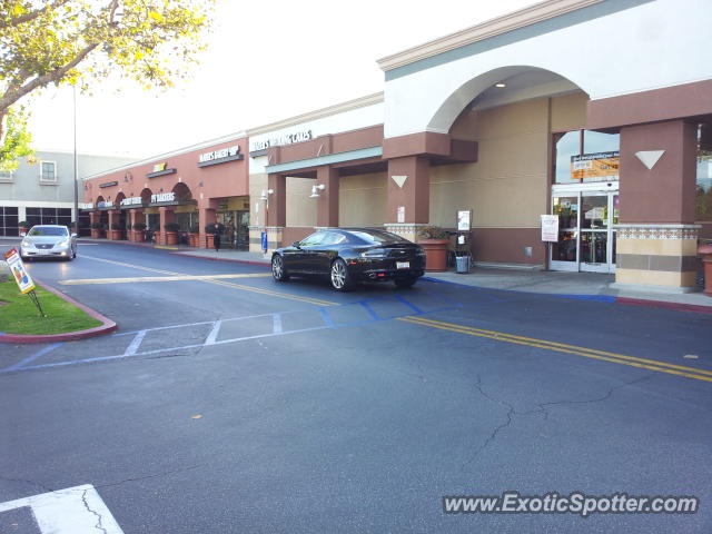 Aston Martin Rapide spotted in Palos Verdes, California