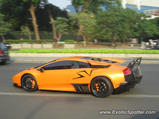 Lamborghini Murcielago spotted in Jakarta, Indonesia