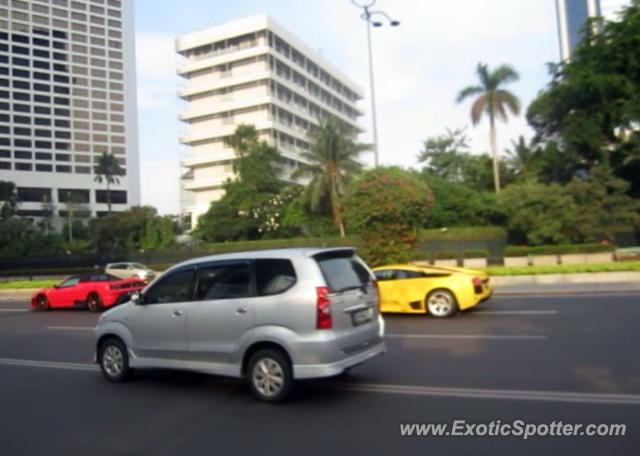 Ferrari F430 spotted in Jakarta, Indonesia