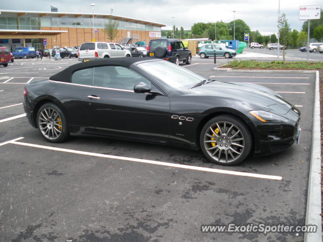 Maserati GranTurismo spotted in Devon, United Kingdom