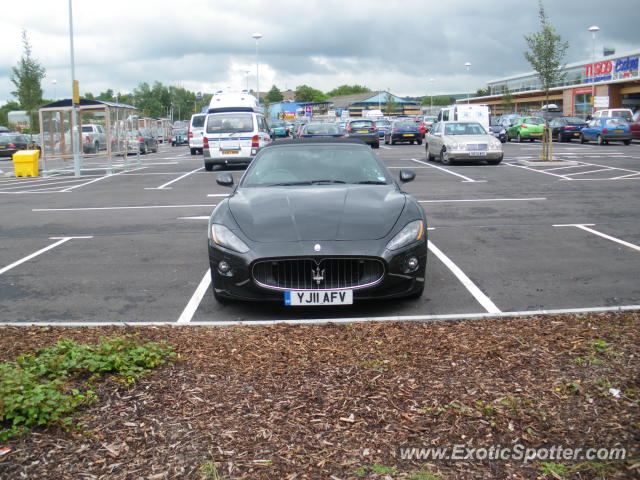 Maserati GranCabrio spotted in Devon, United Kingdom