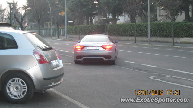 Maserati GranTurismo spotted in Bergamo, Italy