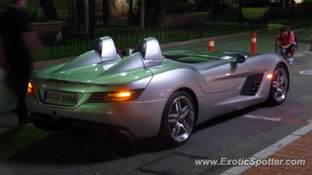 Mercedes SLR spotted in Monaco, Monaco