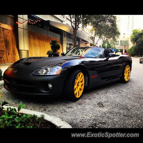 Dodge Viper spotted in Ft. Lauderdale, Florida