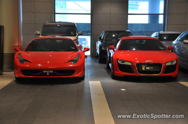 Ferrari 458 Italia spotted in Bukit Bintang KL, Malaysia