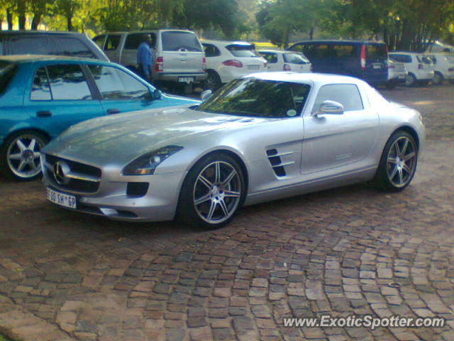 Mercedes SLS AMG spotted in Pretoria, South Africa