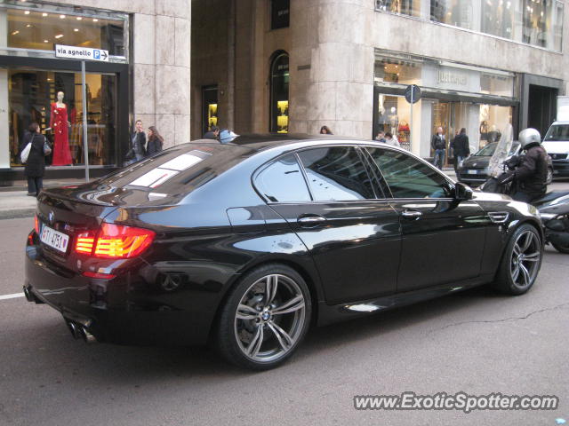 BMW M5 spotted in Milano, Italy