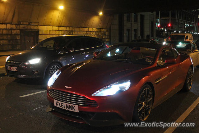 Aston Martin Vanquish spotted in London, United Kingdom