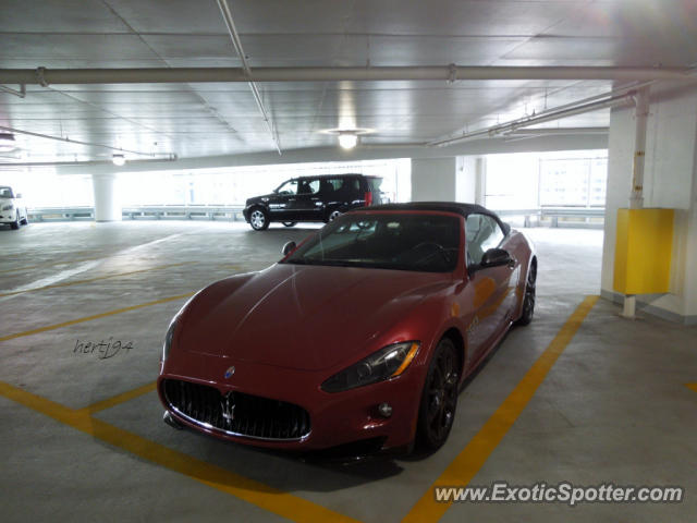 Maserati GranCabrio spotted in Chicago, Illinois