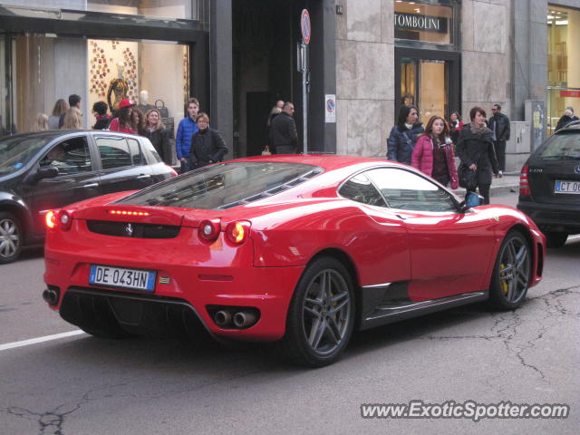 Ferrari F430 spotted in Milano, Italy