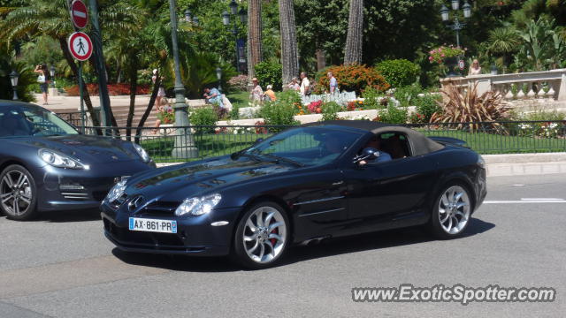 Mercedes SLR spotted in Monaco, Monaco