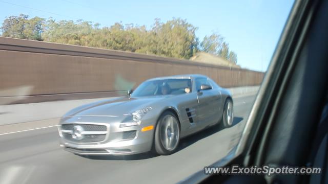 Mercedes SLS AMG spotted in San Rafael, California