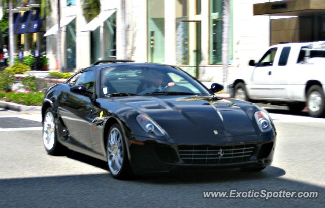 Ferrari 599GTB spotted in Beverly Hills, California