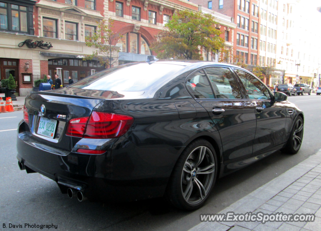 BMW M5 spotted in Boston, Massachusetts