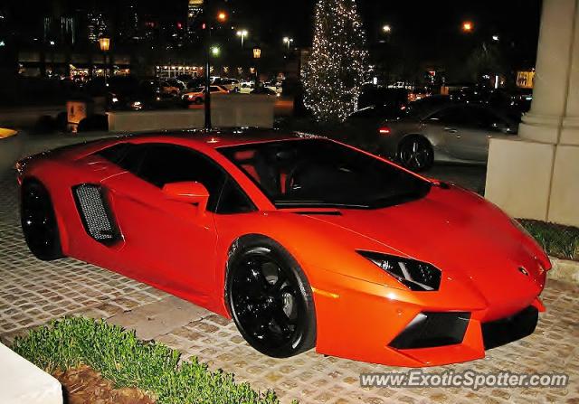 Lamborghini Aventador spotted in Atlanta, Georgia