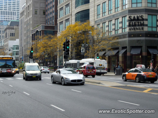 Maserati GranTurismo spotted in Chicago, Illinois