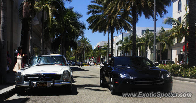 Aston Martin Vantage spotted in Beverly Hills, California