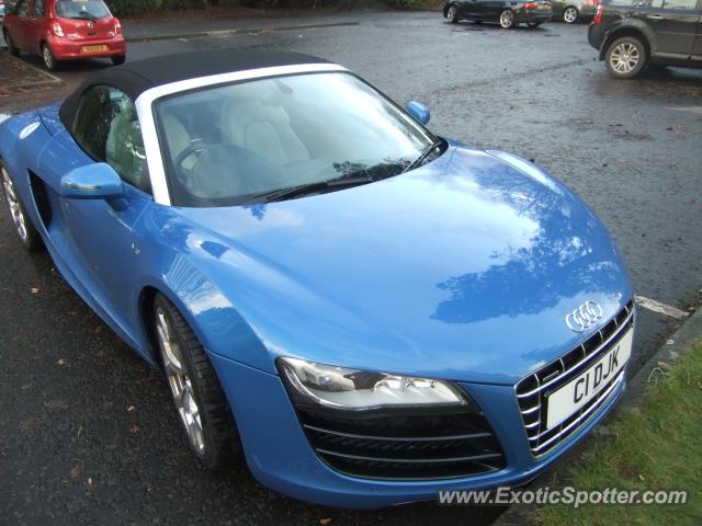 Audi R8 spotted in Edinbrough, United Kingdom