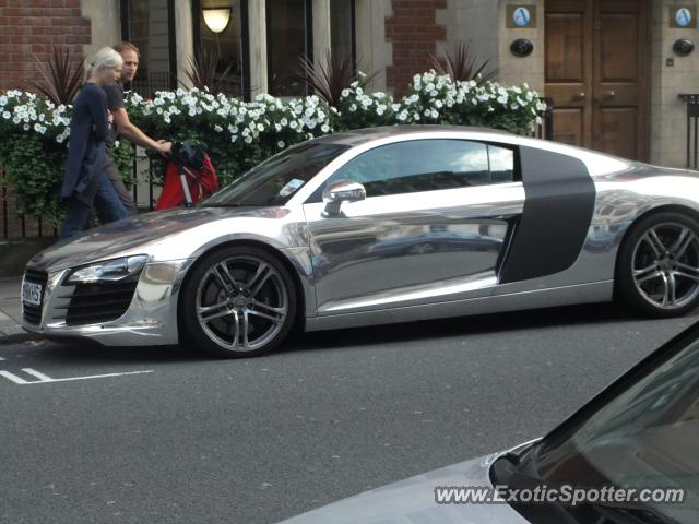 Audi R8 spotted in London, United Kingdom