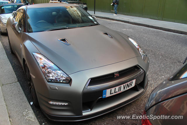 Nissan GT-R spotted in London, United Kingdom