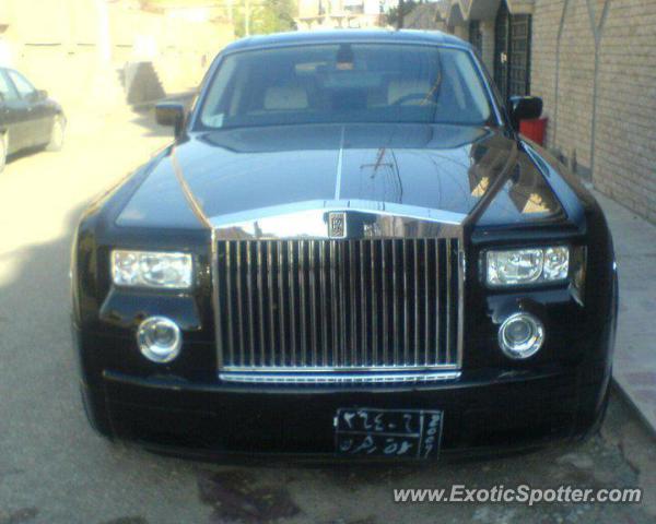 Rolls Royce Phantom spotted in Sulaymaniyah, Iraq