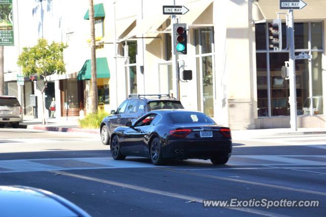 Maserati GranTurismo spotted in Beverly Hills, California