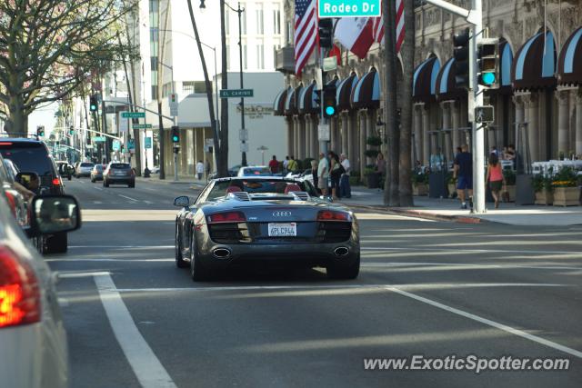 Audi R8 spotted in Beverly Hills, California