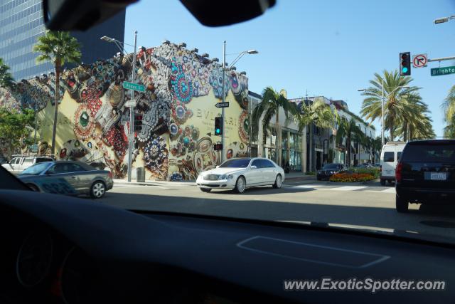 Mercedes Maybach spotted in Beverly Hills, California