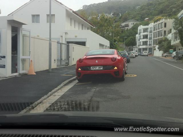 Ferrari California spotted in Cape Town, South Africa