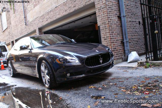 Maserati Quattroporte spotted in Chicago, Illinois