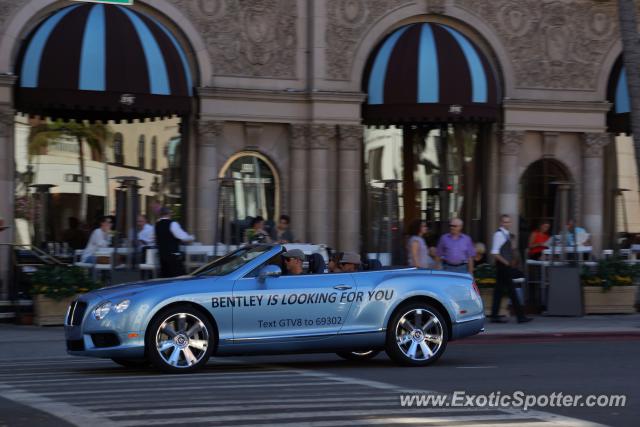 Bentley Continental spotted in Beverly Hills, California