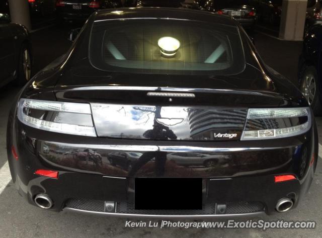 Aston Martin Vantage spotted in Toronto, Canada